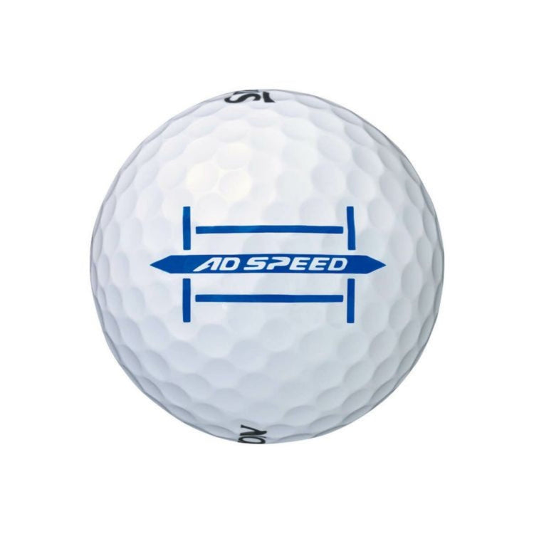 Srixon AD SPEED 2024 model golf balls, 1 dozen (12 balls) White