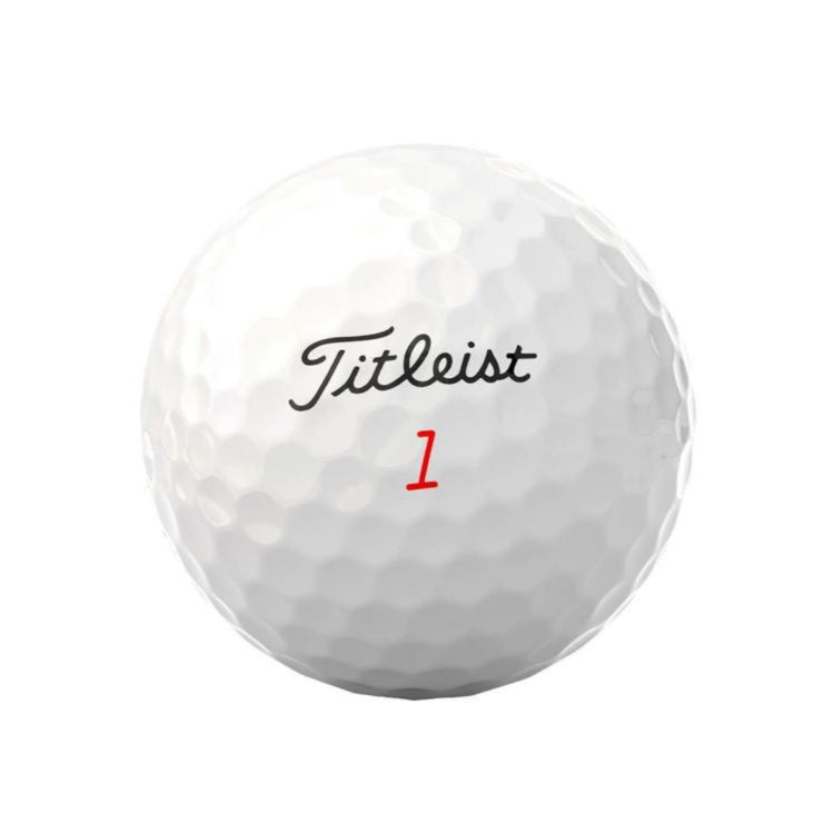 Titleist TRUFEEL 2024 model golf balls, 1 dozen (12 balls) White