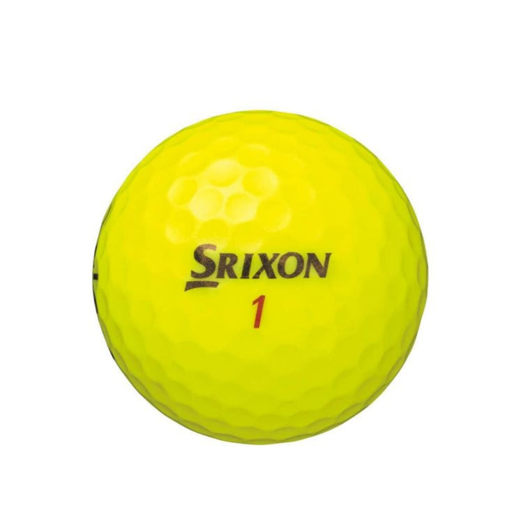 Srixon X3 2022 model golf balls, 1 dozen (12 balls) Yellow