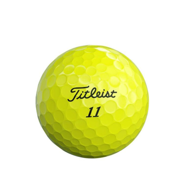 Titleist VG3 2022 model golf balls, Yellow Pearl, 1 dozen (12 balls) 