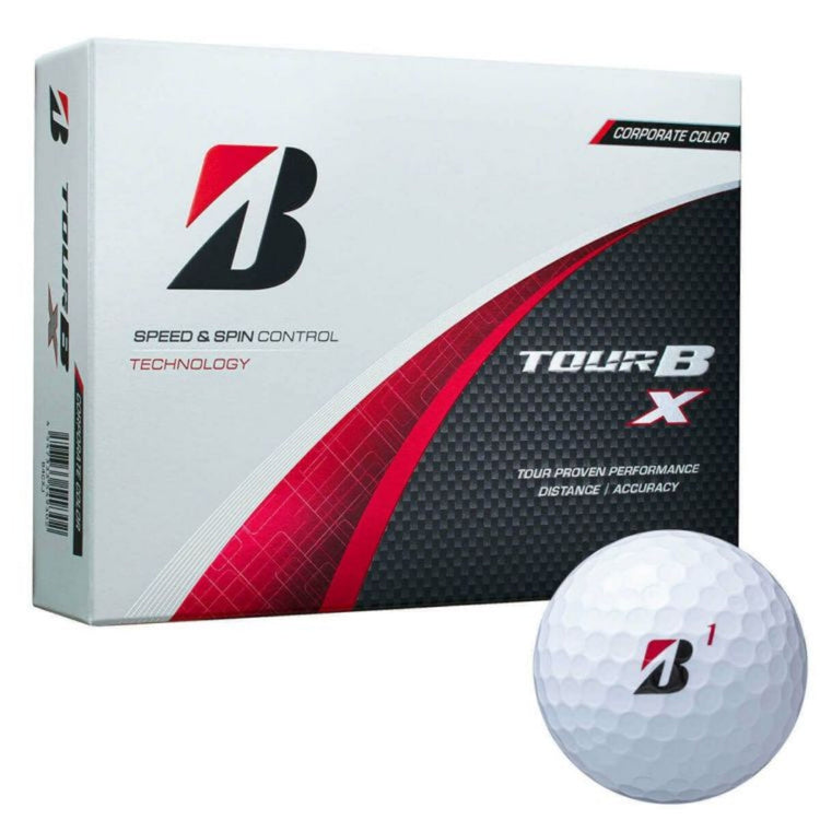 Bridgestone Tour BX 2024 Model Golf Balls 1 Dozen (12 Balls) Corporate 