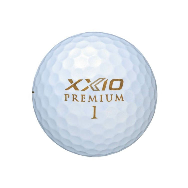 XXIO PREMIUM 2024 model golf balls, 1 dozen (12 balls) Royal Gold 