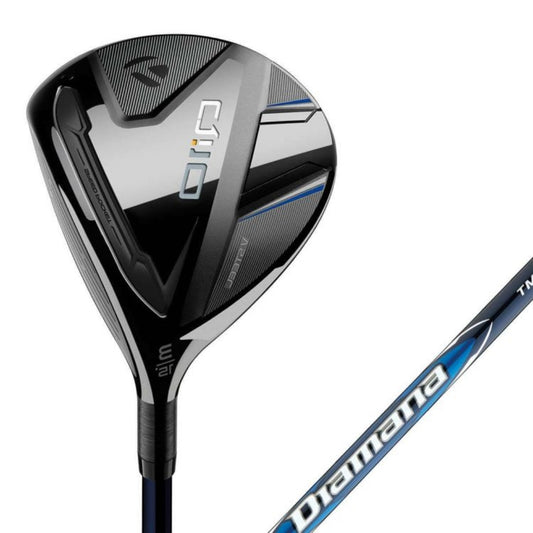 TaylorMade Qi10 Left-Handed Men's Fairway Wood Diamana BLUE TM50 Shaft 2024