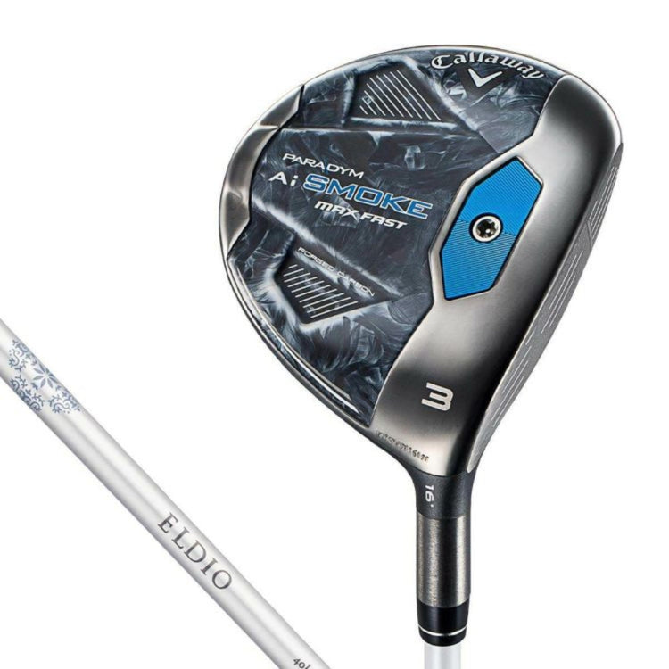 Callaway Paradym Ai Smoke Max Fast Ladies Fairway Wood ELDIO 40 for Callaway Shaft