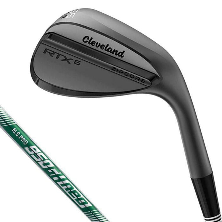 Cleveland RTX 6 ZIPCORE Wedge Black Satin Finish NSPRO 950GH neo Steel Shaft 2023