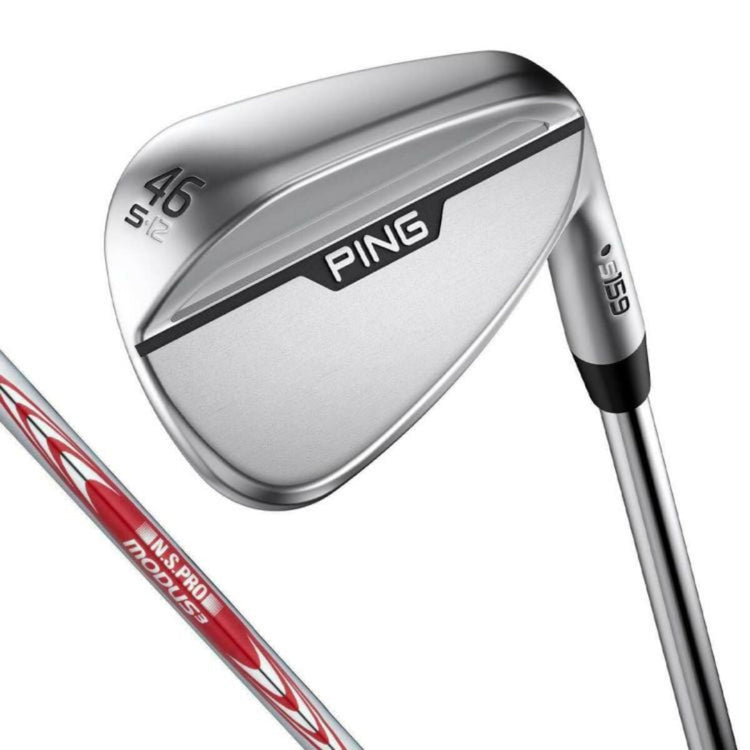 PING s159 Hydro Pearl Chrome Finish Wedge 46-56° NSPRO MODUS3 TOUR 105 Steel Shaft 2024