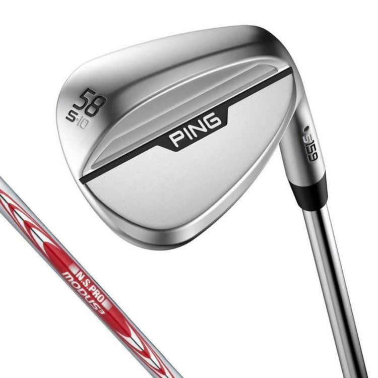 PING s159 Hydro Pearl Chrome Finish Wedge 58-62° NSPRO MODUS3 TOUR 115 Steel Shaft 2024