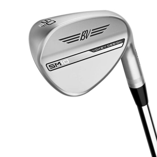 TITLEIST Vokey Design VOKEY SM10 Spin Milled 10 Tour Chrome Finish Wedge 46-56° Dynamic Gold Steel Shaft