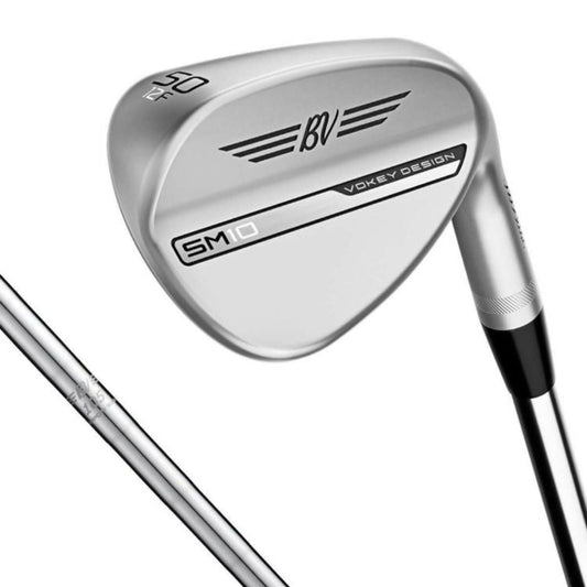 Titleist Vokey Design VOKEY SM10 Spin Milled 10 Tour Chrome Finish Wedge 46-56° BV105 Steel Shaft