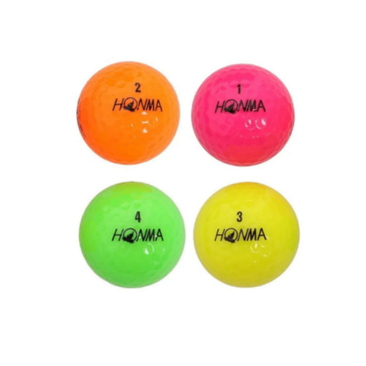 Honma Golf D1 2024 Model Golf Balls 1 Dozen (12 Balls) Multicolor